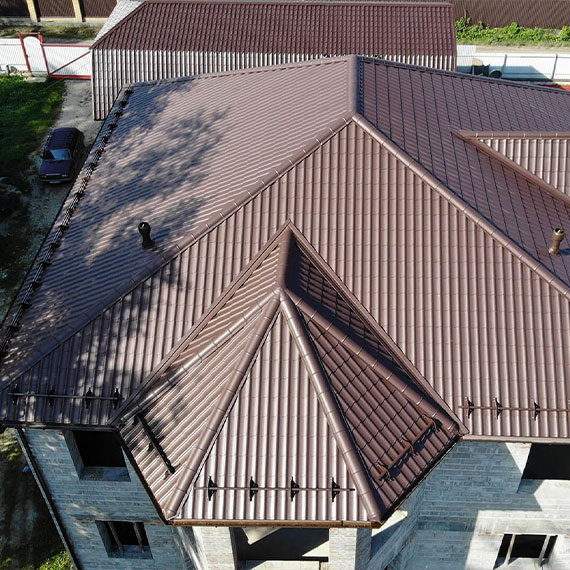 Монтаж сложной крыши и кровли в Томилино и Московской области